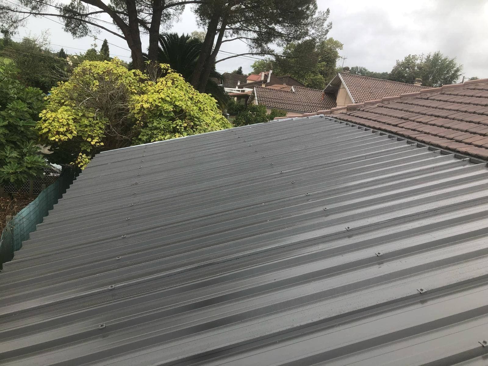 Rénovation de couverture en bac acier